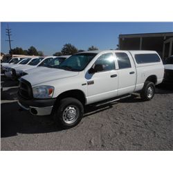 2007 DODGE RAM 2500  CREWCAB 4X4