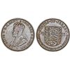 Image 1 : Island of Jersey - Great Britain rule. Copper 1/24 Shilling 1933. XF/AU.