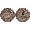 Image 1 : Honduras. Republic. AE Centavo 1920. Choice VF, Scarce