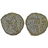 Image 1 : INDIA, KUSHAN KINGDOM, Huvishka. AE Tetradrachm ND. VG