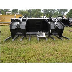 72" Grapple Fork Twin Cylinder