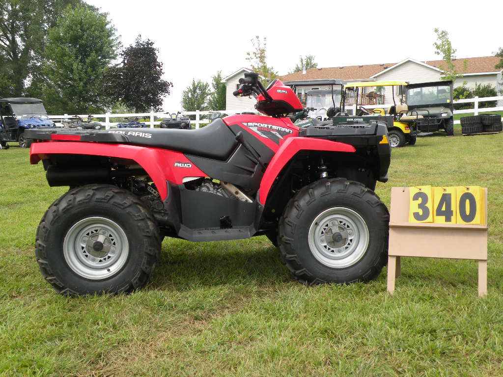 2009 Polaris Sportsman 500 HO EFI VIN 4XAMN50A49A557467