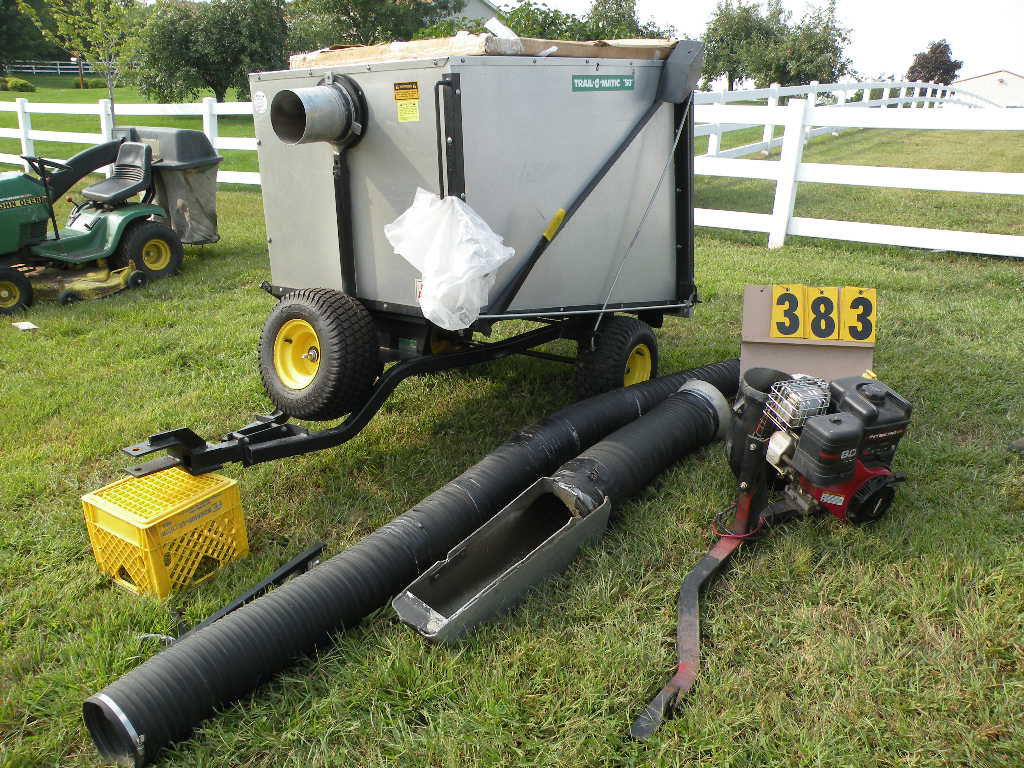 Peco Trailomatic 50 lawn vac system