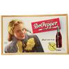 Image 1 : Dr. Pepper Self Framed Cardboard Sign