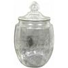 Image 1 : Beich's Embossed Glass Store Jar