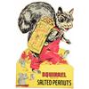 Image 1 : Squirrel Brand Peanuts Die Cut Cardboard Sign