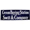 Image 1 : Cream Buying Station Porcelain Sign