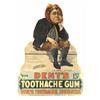 Image 1 : Dent's Toothache Gum Die Cut Cardboard