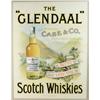 Image 1 : Glendaal Scotch Whiskies Reverse Glass Sign