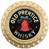 Image 1 : Old Prentice Whiskey Reverse Glass Sign