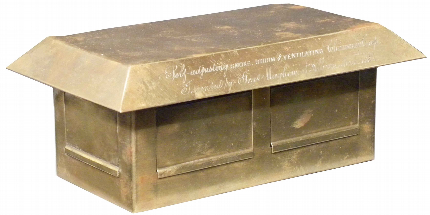 Patent Model Self Adjusting Chimney Cap