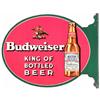 Image 1 : Budweiser Tin Flange Sign