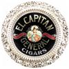 Image 1 : El Capitan Cigars Reverse Glass Sign