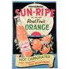 Image 1 : Sun-Ripe Non-Carbonated Soda Cardboard Sign