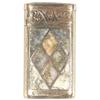 Image 1 : Inlaid Gold Quartz Match Safe
