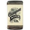 Image 1 : Celluloid Match Safe, Champion Match Co.