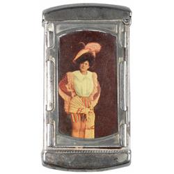 Celluloid Match Safe, Provocative Women