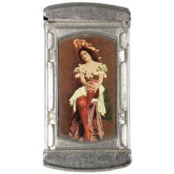 Celluloid Match Safe, Provocative Women