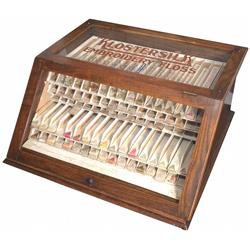 Klostersilk Embroidery Floss Display Cabinet