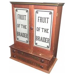 "Fruit of the Braider" Spool Display Cabinet