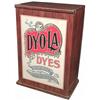 Image 1 : Dy-O-La Dyes Rare Tin Store Display Cabinet