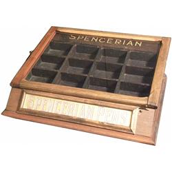 Spencerian Pens Store Display Case