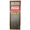 Image 1 : Coca Cola Wood Frame Screen Door
