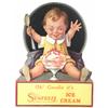 Image 1 : Sunfreze Ice Cream Die Cut Cardboard Sign