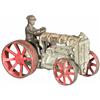 Image 1 : Cast Iron Tractor w/Driver Toy