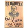 Image 1 : Dr. Daniels' Gall Cure Cardboard Sign