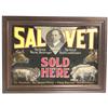 Image 1 : Sal-O-Vet Embossed Tin Sign