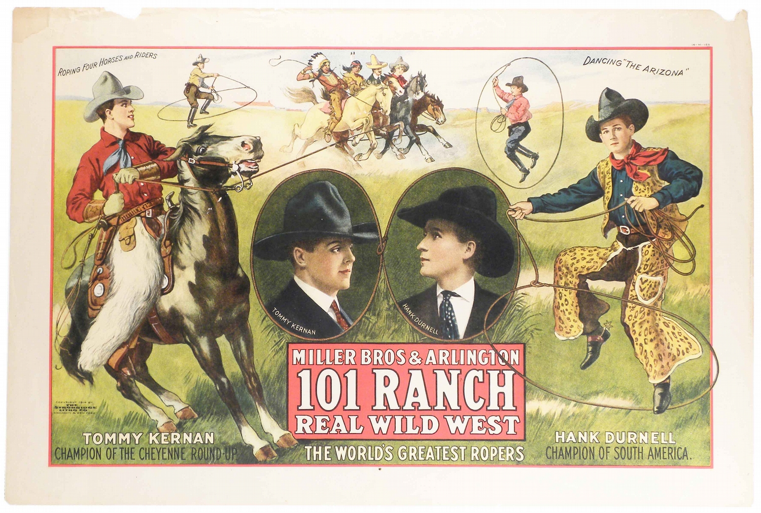 101 Ranch 101 Ranch Real Wild West Poster