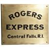 Image 1 : Rogers Express Brass Building Plaque