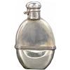Image 1 : Sterling & Glass Flask