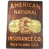 Image 1 : American National Insurance Co. Wood Sign