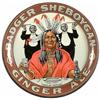 Image 1 : Badger Sheboygan Ginger Ale Tin Tip Tray