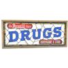 Image 1 : Rexall Drugs Leaded Glass Sign