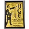 Image 1 : HGC Embossed Tin Sign
