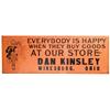 Image 1 : "Everybody is Happy…" Embossed Tin Sign
