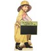 Image 1 : Uneeda Biscuit Boy Cardboard Sign