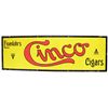 Image 1 : Eisenlohr's Cinco Cigars Porcelain Sign