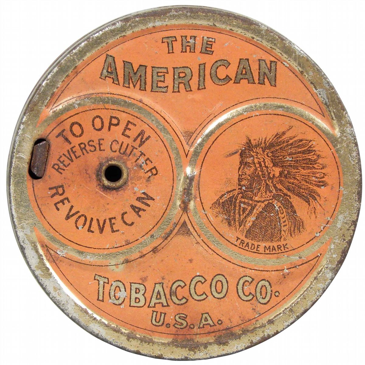 The American Tobacco Co. Tobacco Container