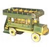 Image 1 : Inter-State 98 Double Decker Tin Toy Bus