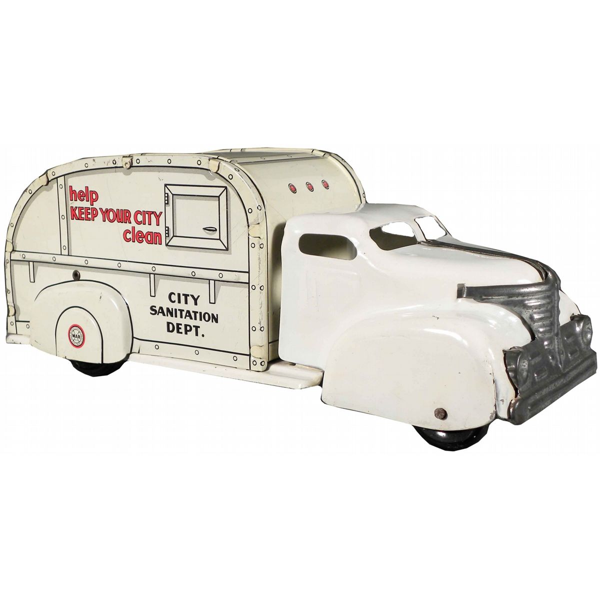 Louis Marx Toys City Sanitation Dept Truck