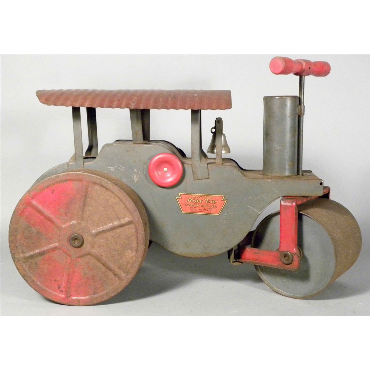 Keystone Ride 'em Steamroller Keystone Ride 'Em Steam Roller Toy Truck
