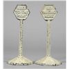 Image 1 : Lot of 2 Arcade Cast Iron "No Parking Here" Signs