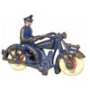 Image 1 : Cast Iron Champion Police Motorcycle & Rider