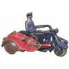 Image 1 : Cast Iron Champion Motorcycle w/Side Car Toy