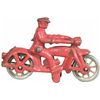 Image 1 : Cast Iron "Cop" Motorcycle Toy
