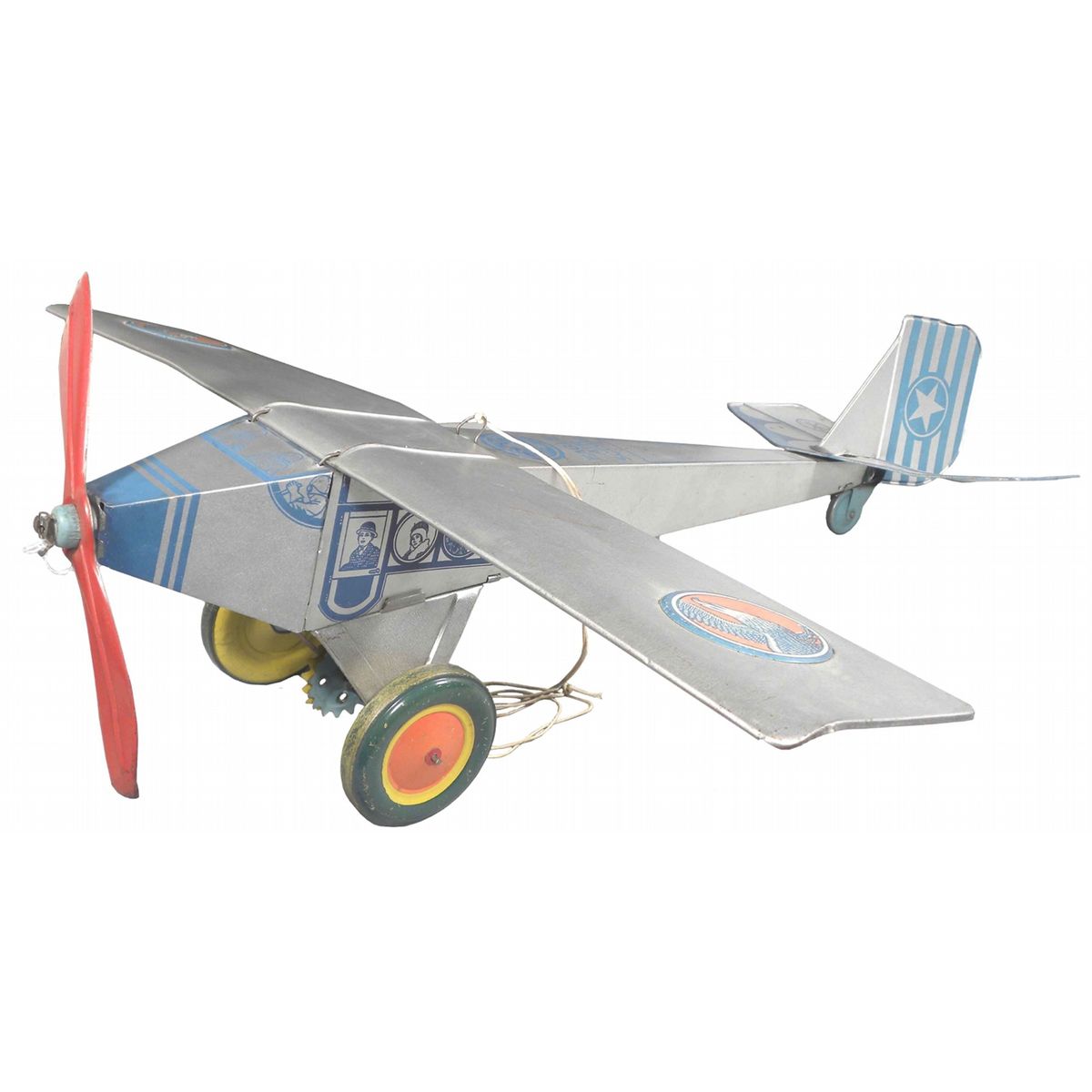 Louis Marx & Co. Tin Eagle Air Scout Airplane